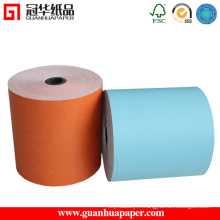 ISO 3 1/8 &quot;X 230 FT (80 mm X 70 m) White Store Receipt Rouleaux de papier thermique